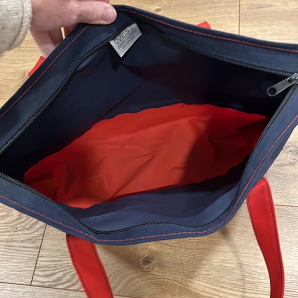 Yellowstone National Park embroidered travel zipper tote bag souvenir - Picture 3 of 5